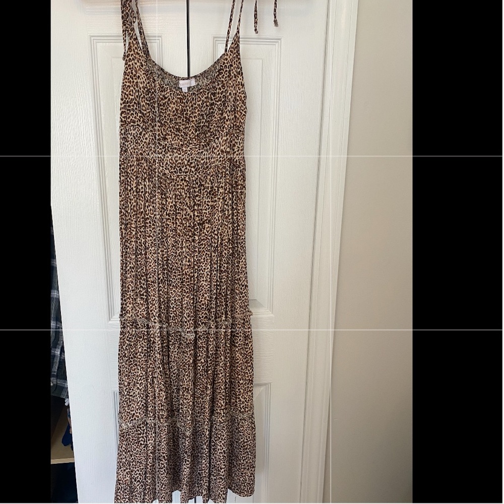 Olivaceous maxi dress